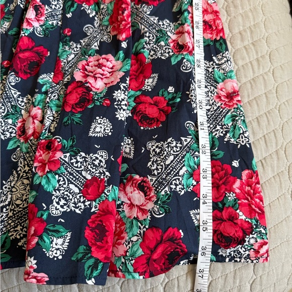 Torrid Floral Skate Dress Size 3X - Picture 7 of 9